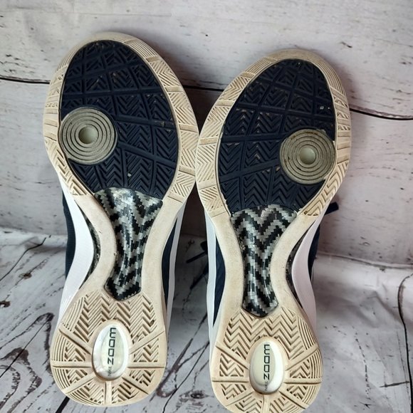 Nike Hyperdunk Zoom High Top Athletic Shoe Royal Blue Size 8 Gently Worn - Picture 7 of 10